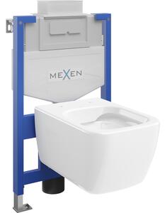 Mexen set ad incasso WC struttura Fenix XS-U con vaso WC Margo, bianco lucido - 6853342XX00