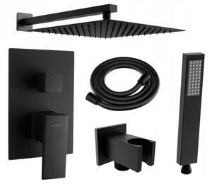 Mexen Uno DR02 set doccia ad incasso, nero - 71435DR02-70