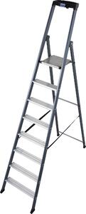 Krause 124227 Scala a pioli Sepro anodizzata, 8 gradini