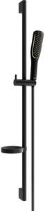 Mexen DS49 set doccia scorrevole, nero - 785494583-75