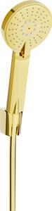 Mexen R-40 set doccia a punto fisso, dorato - 785405052-50