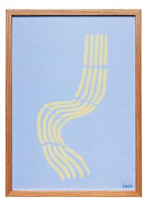 Dipinto 32x44 cm Hello - Hübsch