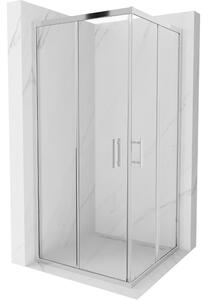 Mexen Rio cabina doccia quadrata 90 x 90 cm, trasparente, cromo - 860-090-090-01-00