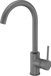 Nemezja antracite metallizzato - Miscelatore per lavello (BEN_T62M)