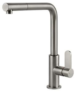 Miscelatore monocomando Gessi Acciaio Collection 60537 239 26,1 cm Acciaio spazzolato
