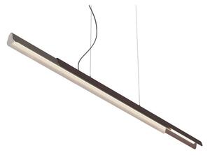 Kundalini - Dala Linear Lampada a sospensione 2700K Dark Grey/Wood KDLN