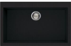 Smeg VZ79N Lavello Sintetico 1 vasca Nero