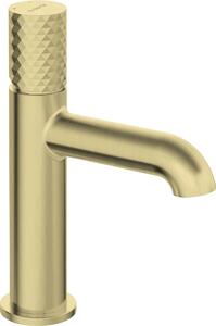 Deante Rubinetto per lavabo Oro Spazzolato, Ottone, Eco Design