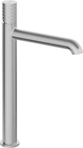 Miscelatore per lavabo Deante in acciaio alto ottone monocomando 344mm