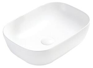 Mexen Rita lavabo da appoggio 45 x 32 cm, bianco opaco - 21084501