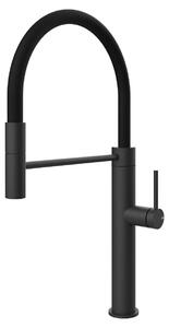 Miscelatore monocomando Gessi Semi-pro Gessi316 Cesello 60010 299 47,8 cm Nero opaco