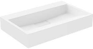 Mexen Ava lavello da appoggio in conglomerato B/O 60 x 38 cm, bianco - 23016000