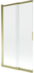 Mexen Fox paravento doccia a due ante scorrevoli 100 x 150 cm, trasparente, oro - 891-100-002-50-00