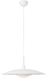 Markslöjd 108876 - Lampadario a sospensione su cavo PINY 1xE27/60W/230V diam. 57 cm bianco