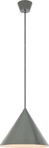 Markslöjd 109162 - Lampada a sospensione su cavo TIP 1xE27/60W/230V, grigio