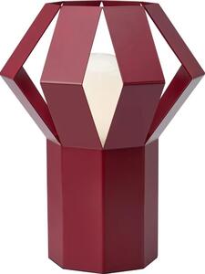 Markslöjd 109150 - Lampada da tavolo OCTA 1xE27/60W/230V bordeaux