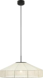 Markslöjd 108955 - Lampada a sospensione su cavo ALIA 1xE27/60W/230V lino/nero