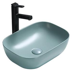 Mexen Rita lavandino da appoggio 45 x 32 cm, verde chiaro opaco - 21084548