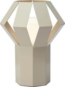 Markslöjd 109147 - Lampada da tavolo OCTA 1xE27/60W/230V crema