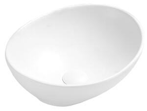Mexen Elza lavabo da appoggio 40 x 33 cm, bianco opaco - 21014001