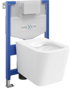 Mexen Teo set incasso WC telaio Fenix XS-F con vaso WC, bianco lucido - 6803385XX00
