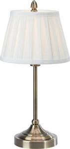 Markslöjd 108973 - Lampada da tavolo OXFORD 1xE14/40W/230V bianco/ottone