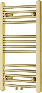 Mexen Ares radiatore da bagno 700 x 400 mm, 189 W, dorato - W102-0700-400-00-50