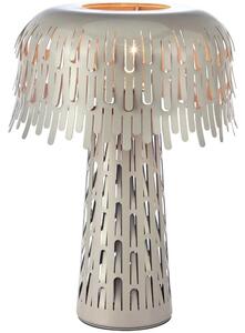 Markslöjd 109005 - Lampada da tavolo VERBERA 1xE14/40W/230V grigia