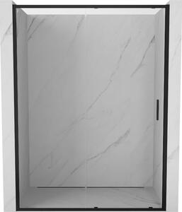 Mexen Exo porta doccia scorrevole 140 cm, trasparente, nero - 8151-140-000-70-00