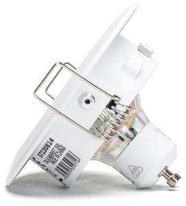Aigostar - Set da 3 faretti da incasso LED, 1x GU10/4,5 W/230 V, 4000 K, bianco