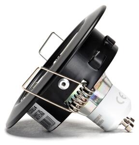 Aigostar - Set di 3 faretti da incasso LED 1x GU10/4,5W/230V 4000K nero