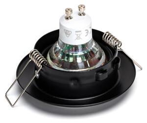 Aigostar - Set di 3 faretti da incasso LED 1x GU10/4,5W/230V 4000K nero