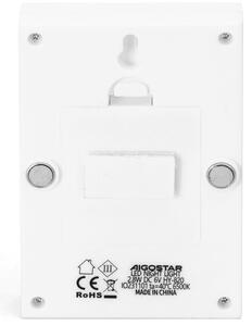 Aigostar - Lampada da notte portatile a LED/4xAAA 6500K