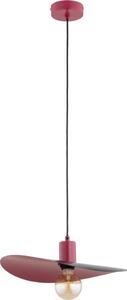 Lampadario a sospensione con cavo SAVANA 1xE27/15W/230V nero/rosso