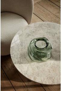 Ferm LIVING - Water Swirl Vaso Rotondo Recycled Chiaro/Verde