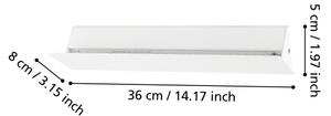 Eglo 99086 - Applique a LED ZUBIALDE LED/12W/230V