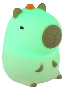 Globo 2874-LED RGBW Luce notturna ricaricabile dimmerabile per bambini CAPYBARA LED/1,5W/5V 1200 mAh capibara