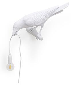 Seletti - Bird Lamp Looking Sinistra Applique da Parete Bianco