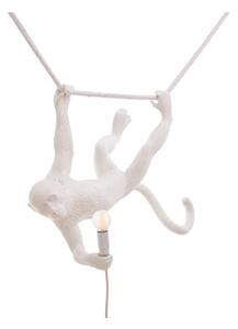 Seletti - Monkey Lampada a Sospensione Swing Bianco