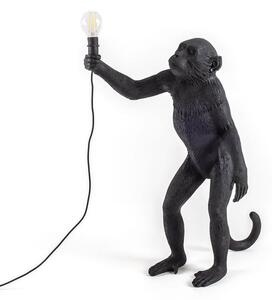 Seletti - Monkey Standing Lampada da Esterno da Tavolo Nero Seletti
