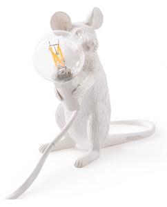 Seletti - Mouse Lamp Mac Sitting Lampada da Tavolo Seletti