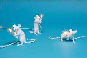 Seletti - Mouse Lamp #3 Lop Lie Down Lampada da Tavolo Seletti