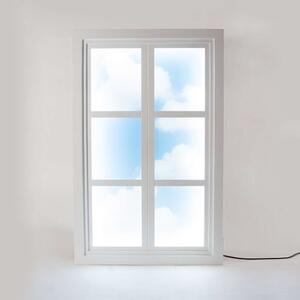 Seletti - Window 3 Applique da Parete/Piantana White/Light BlueSeletti