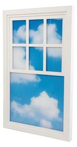 Seletti - Window 1 Applique da Parete/Piantana White/Light Blue Seletti