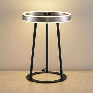 Lucande - Seppe Lampada LED da Tavolo Nickel