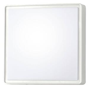 Fabas Luce Applique Oban, 30 cm x 30 cm, 2 x E27, bianco, IP65