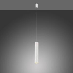 JUST LIGHT. Attaccare la lampada a sospensione ricaricabile a LED, bianca