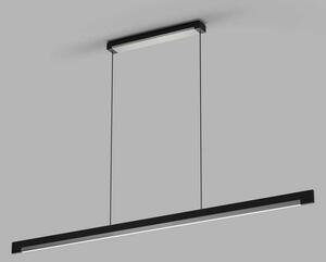 Light-Point - Inlay S1400 Linear Lampada a Sospensione Matt Black/Satin Silver