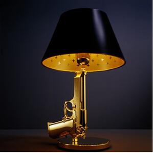 Flos - Gun Bedside Lampada da Tavolo Oro