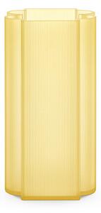 Kartell - Okra Vase Tall Yellow Kartell